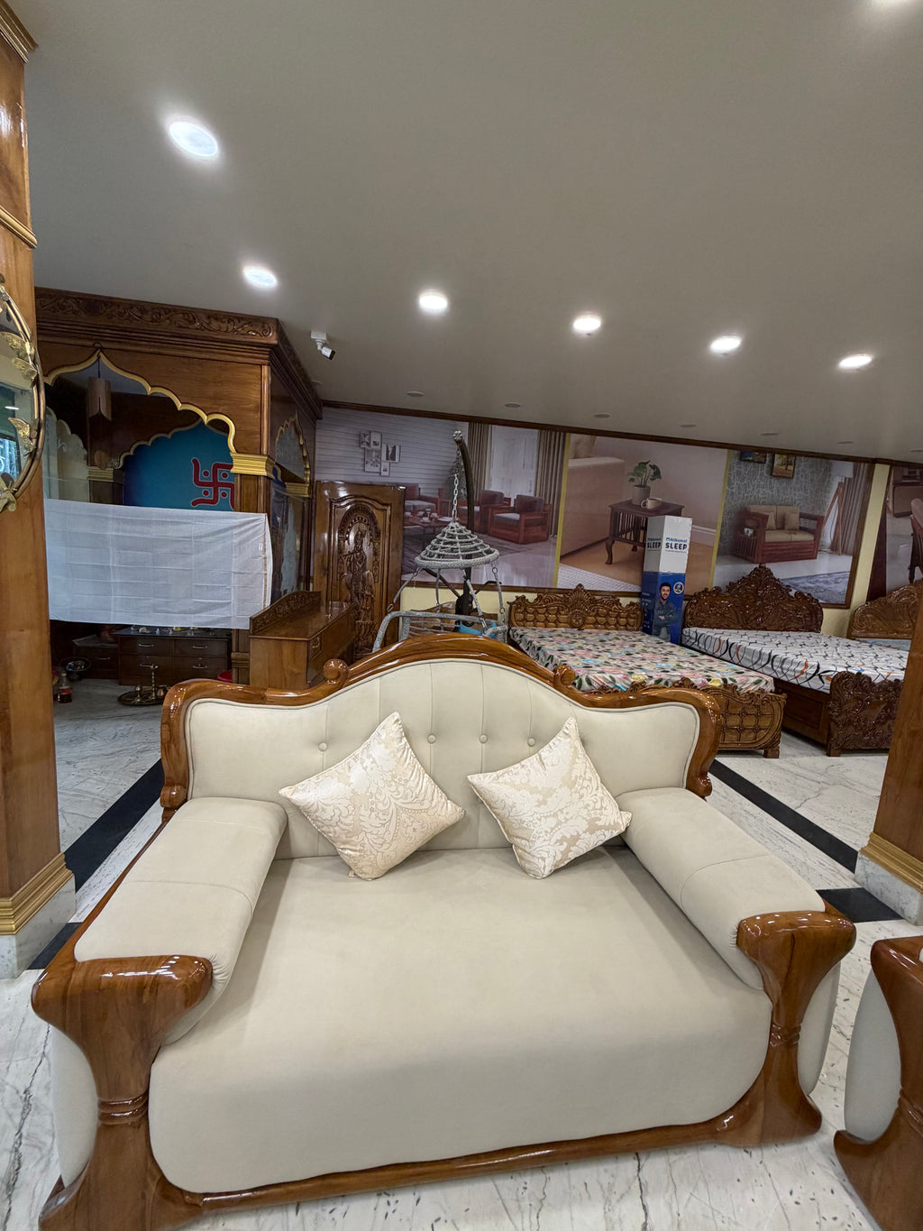 The Grandeur: Sounds majestic, perfect for a high-end leather or velvet sectional.